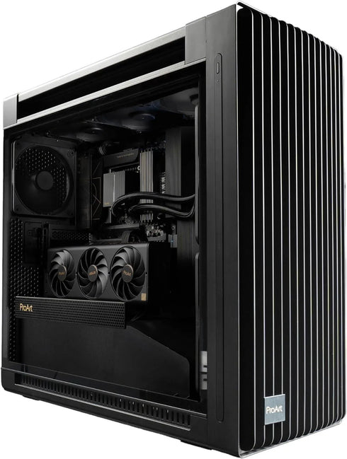 ASUS ProArt PA602 E ATX Case Black (2x 200mm Non RGB Fans Included + 1x 140mm Non RGB Fans Included) - Anigma