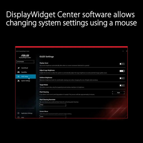 Asus ROG Swift 27 Inch PG27AQDM (2560 x 1440) OLED Flat 240Hz 0.03MS Gaming Monitor - Anigma