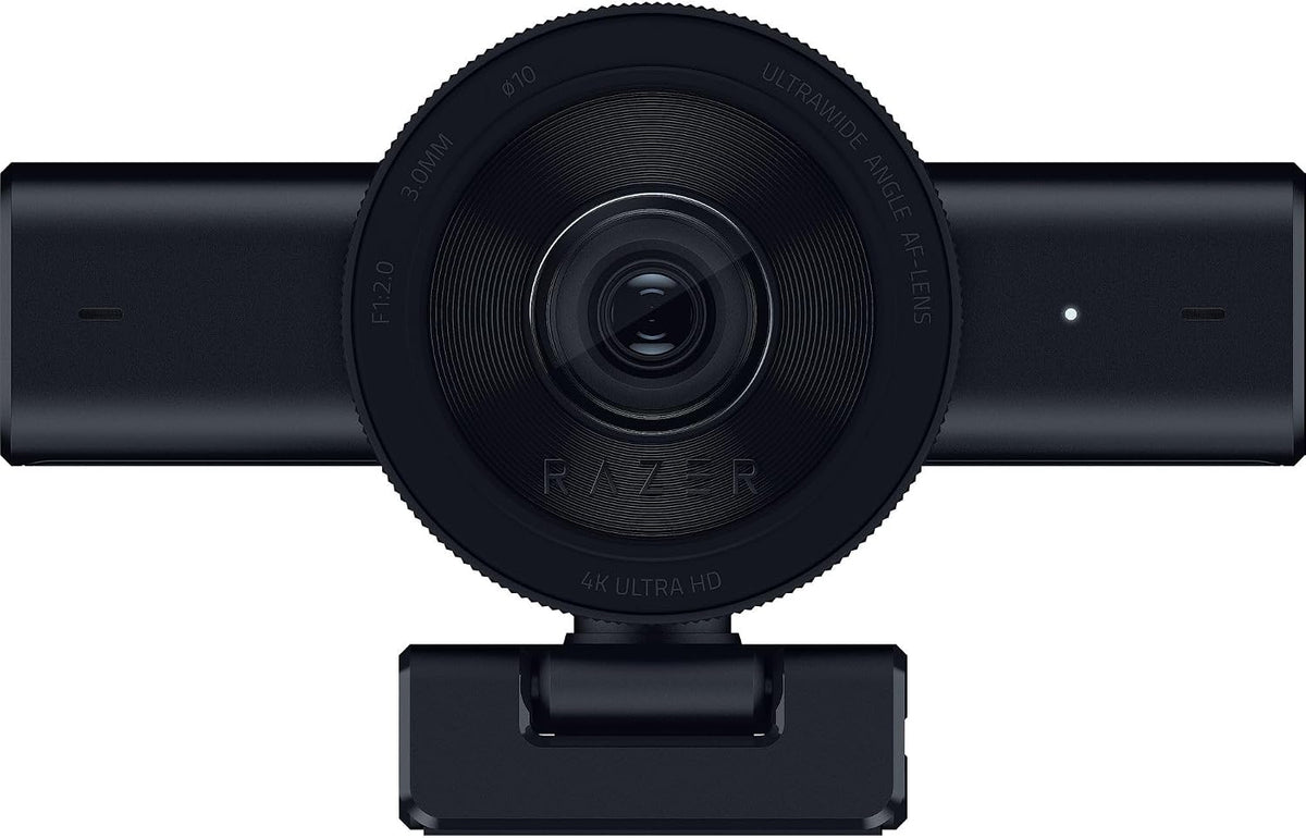 Razer Kiyo V2 4K 30FPS AI Auto-Framing HDR Streaming Webcam - Black