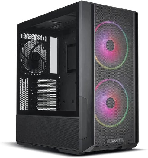 Lian Li Lancool 216 Mid Tower Case Black (2x 160mm ARGB Fans Included + 1x 140mm Non RGB Fans Included) - Anigma