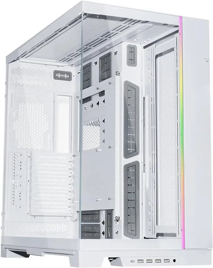 Lian Li O11 Dynamic EVO XL ATX Full Tower Gaming Case White (No Fans Included) - Anigma