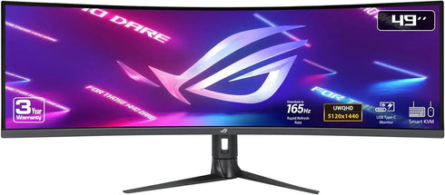 ASUS ROG Strix 49 Inch Ultra-wide XG49WCR Double QHD (5120 x 1440) VA Curved 165Hz 1MS Gaming Monitor - Anigma