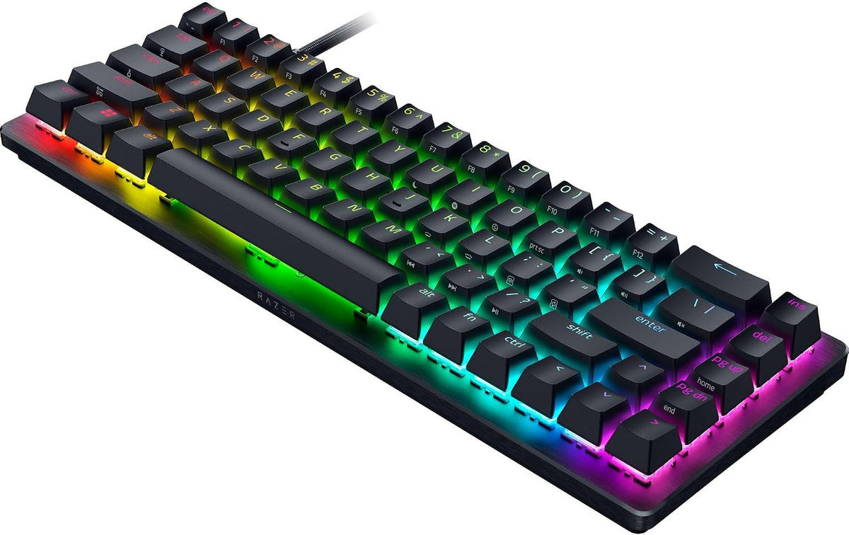 Razer Huntsman V3 Mini 65% Hall Effect Magnetic Wired 8000Hz Gaming Keyboard - Black