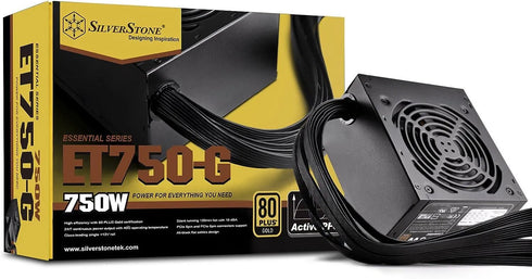 Silverstone SST-ET750-G 750Watts 80 Plus Gold ATX Power Supply - Anigma