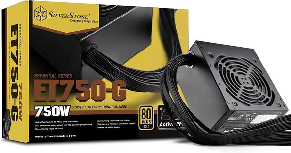 Silverstone SST-ET750-G 750Watts 80 Plus Gold ATX Power Supply - Anigma