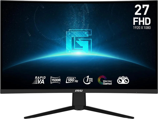Msi 27 Inch G27C3F (1920 x 1080) VA Curved 180Hz 1MS Gaming Monitor - Anigma