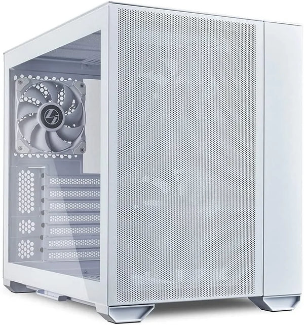LIAN LI PC-O11 AIR MINI White (2x 140mm NON RGB Fans Included + 1x 120mm NON RGB Fans Included) - Anigma