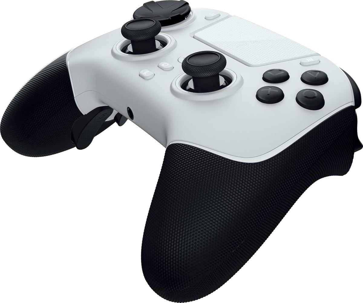 Razer Raiju V3 Pro HyperSpeed Wireless 258g TMR Thumbstick Gaming Controller PS5 + PC - White