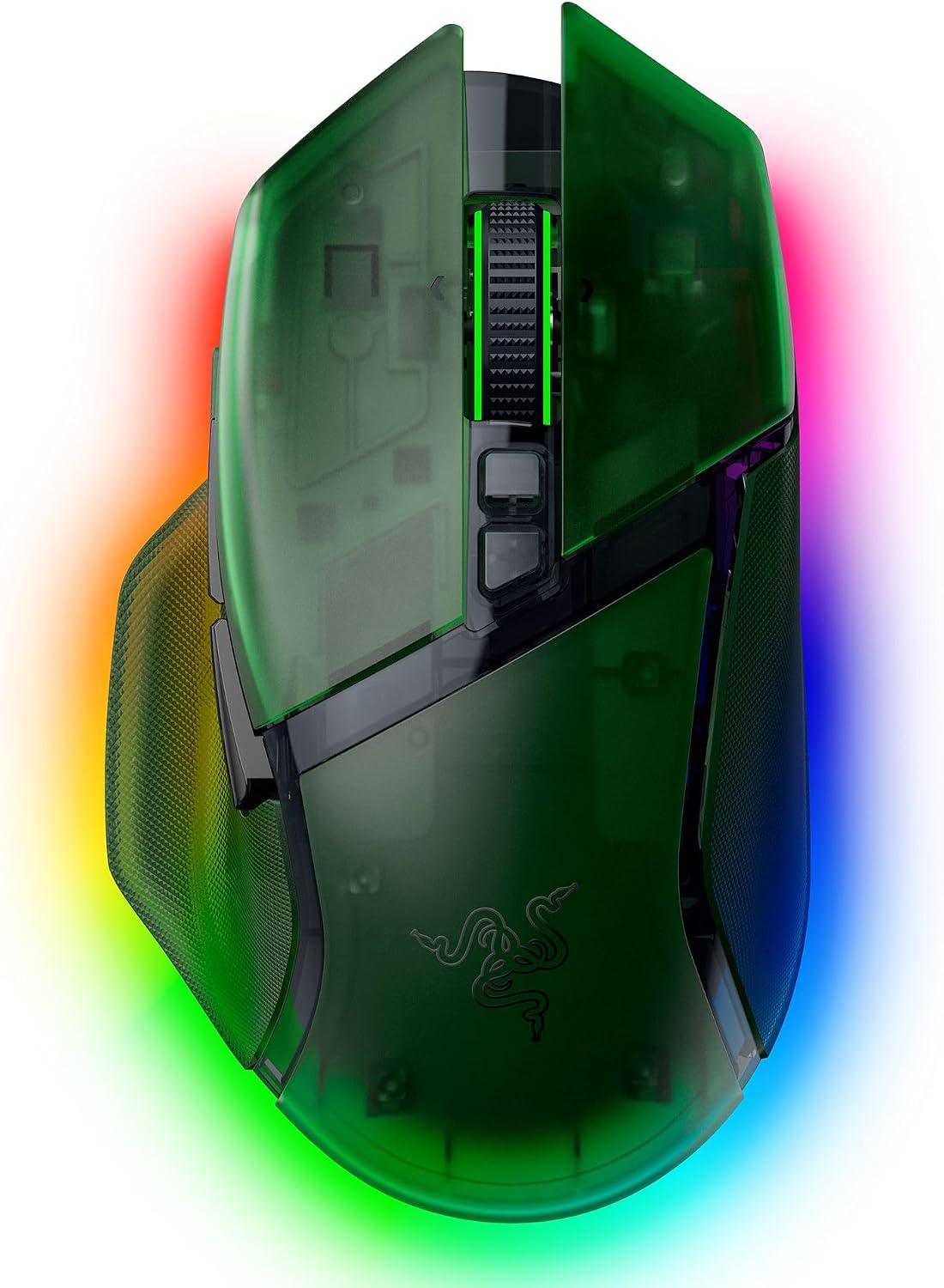 Razer Basilisk V3 Pro 35K HyperSpeed Wireless Focus Pro 35K 8000Hz Gaming Mouse - Phantom Green