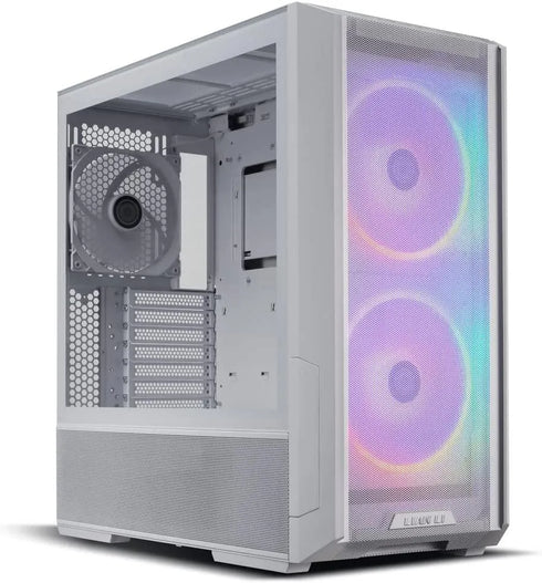 Lian Li Lancool 216 Mid Tower Case White (2x 160mm ARGB Fans Included + 1x 140mm Non RGB Fans Included) - Anigma