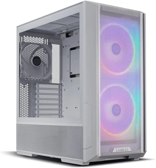 Lian Li Lancool 216 Mid Tower Case White (2x 160mm ARGB Fans Included + 1x 140mm Non RGB Fans Included) - Anigma