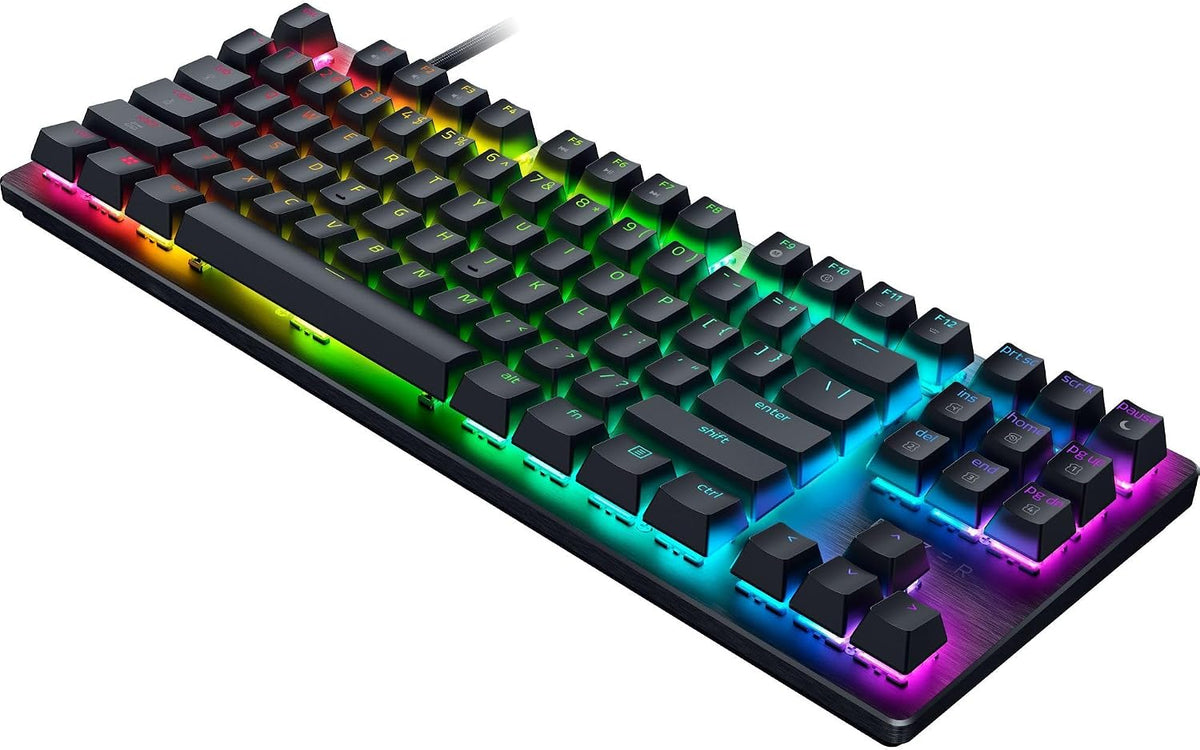 Razer Huntsman V3 Tenkeyless Hall Effect Magnetic Wired 8000Hz Gaming Keyboard - Arabic Layout