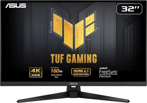 ASUS Tuf Gaming VG32UQA1A 32 Inch (3840 x 2160) VA Flat 160Hz 1MS Gaming Monitor - Anigma