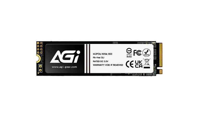 AGI AI298 M.2 NVMe SSD – PCIe Gen 3x4, 3D NAND Flash, Up to 3200MB/s Read, 1TB Internal Solid State Drive