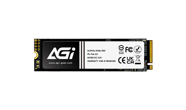 AGI AI298 M.2 NVMe SSD – PCIe Gen 3x4, 3D NAND Flash, Up to 3200MB/s Read, 1TB Internal Solid State Drive