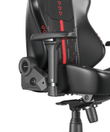 DXRACER MARTIAN Series Gaming Chair XL EPU Triangle Black Red