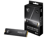 MSI SPATIUM M560 1TB PCIe Gen5 x4 NVMe 2.0 M.2 2280 SSD | 10200 MB/s | 1.3M IOPS | 600 TBW