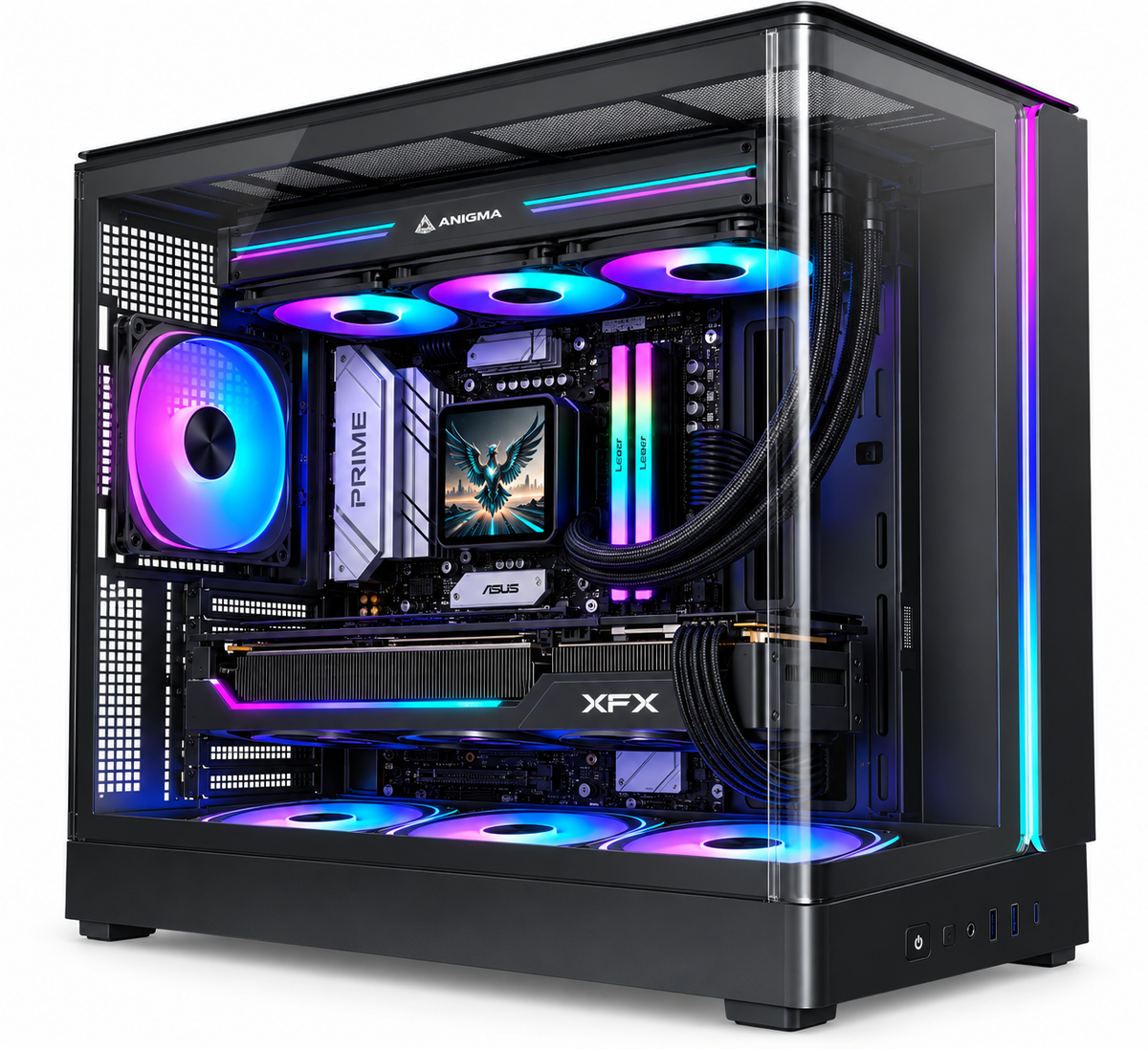 Performance Plus Intel Core Ultra 7 265KF RX 9070 32GB DDR5 1TB M.2 SSD Gaming PC