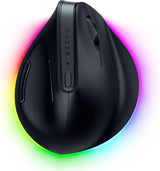 Razer Pro Click V2 Vertical Edition HyperSpeed Wireless 150g Focus Pro 30K Gaming Mouse - Black