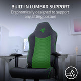 Razer Iskur V2 X Gaming Chair 2D Armrest 152° Recline Integrated Lumbar - Black