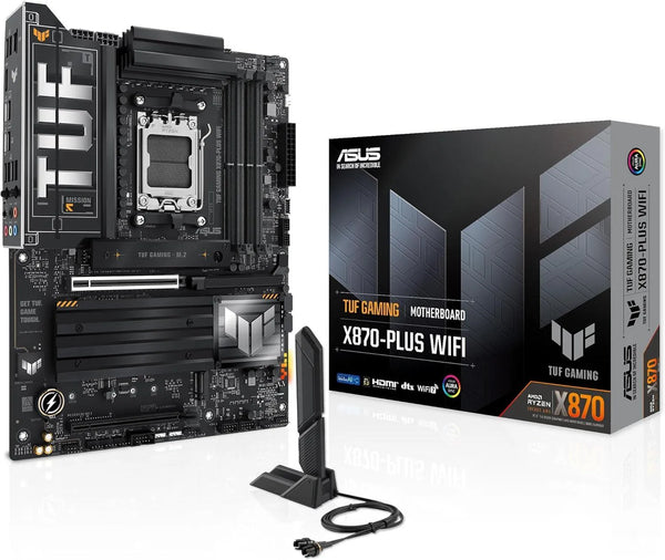 ASUS TUF GAMING X870-PLUS WIFI AM5 ATX Motherboard Advanced AI PC-Ready - Anigma