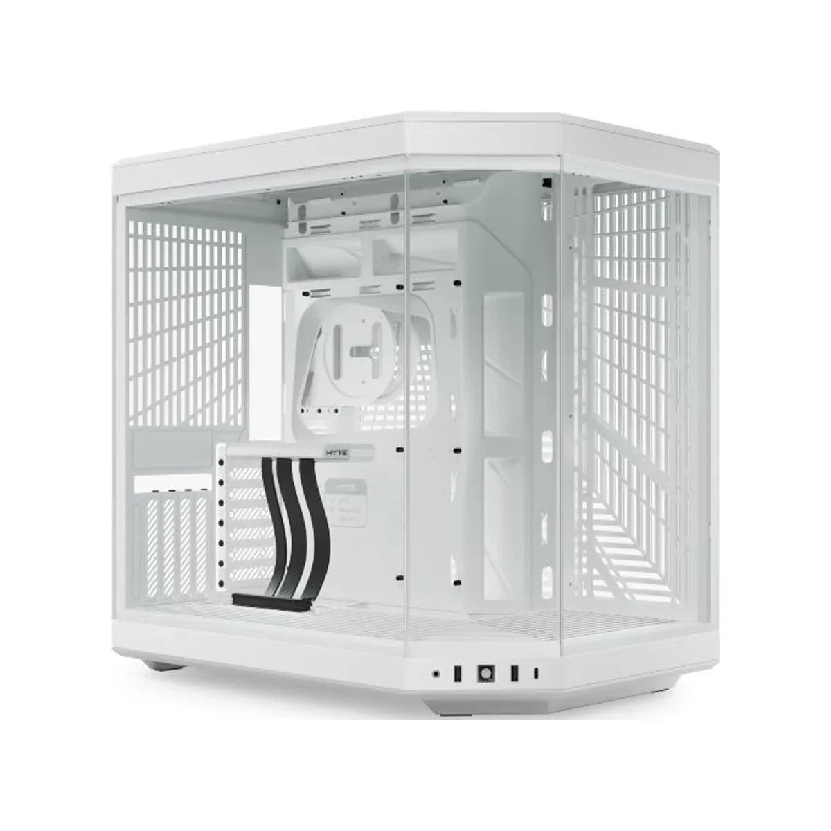 Hyte Y70 Dual-chamber ATX Gaming Case - Snow White