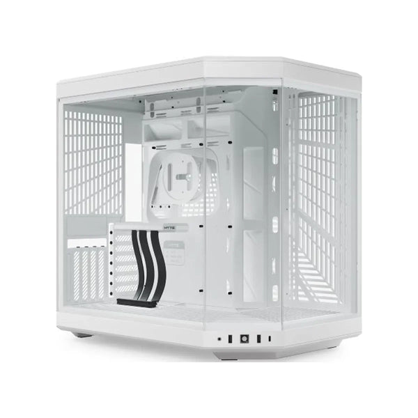 Hyte Y70 Dual-chamber ATX Gaming Case - Snow White