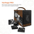 MONTECH Heritage PRO mATX, 4 Pre-Installed Fans, Black