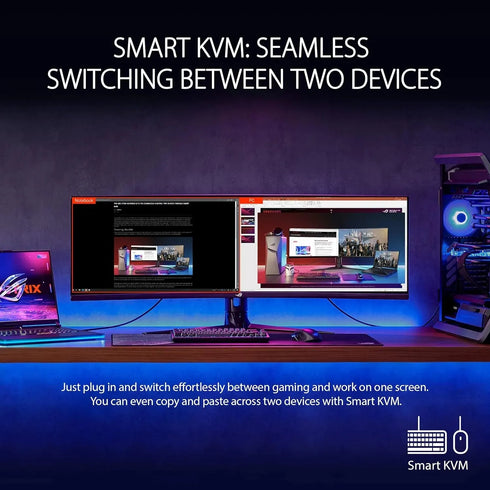 ASUS ROG Strix 49 Inch Ultra-wide XG49WCR Double QHD (5120 x 1440) VA Curved 165Hz 1MS Gaming Monitor - Anigma