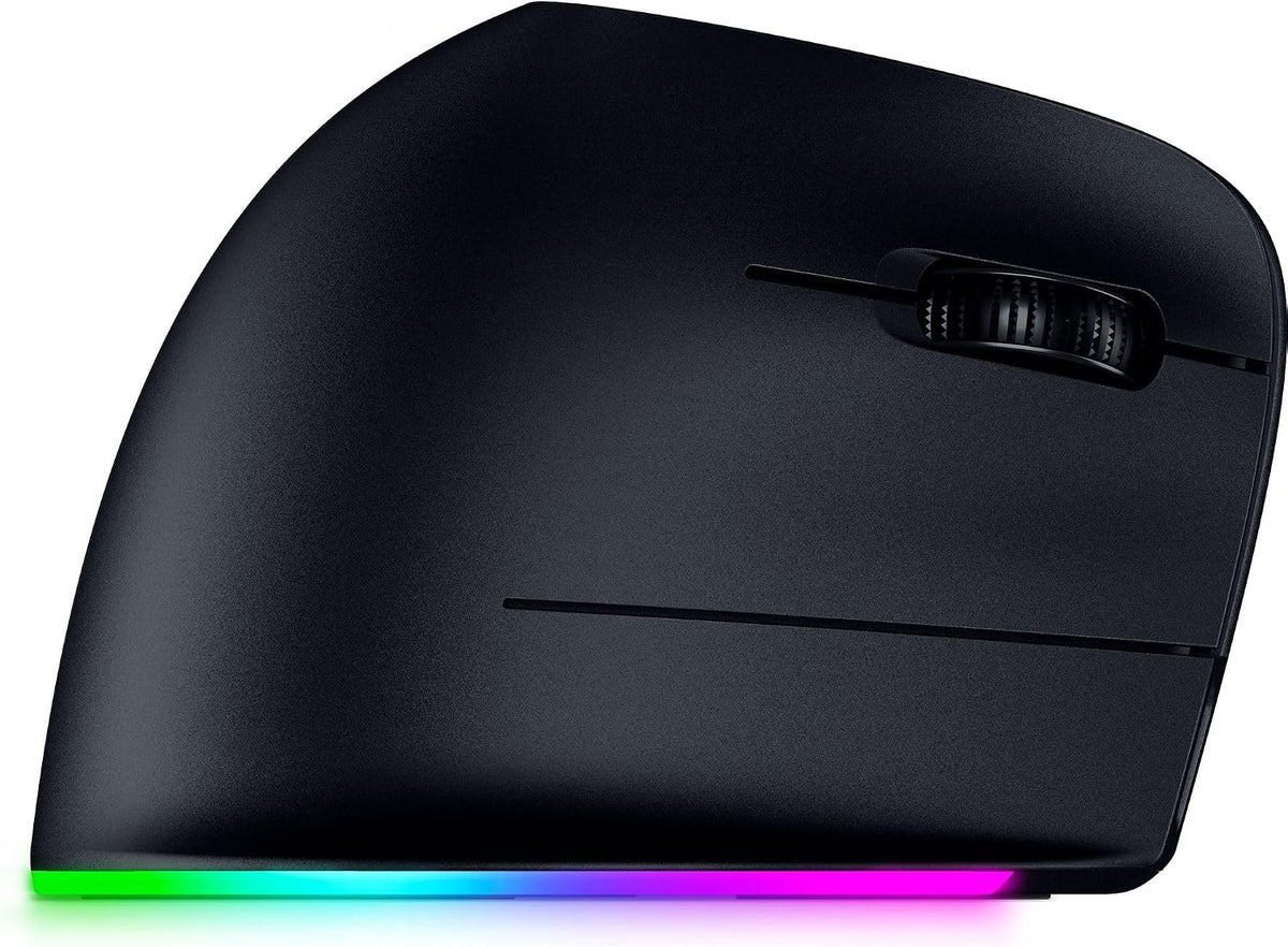 Razer Pro Click V2 Vertical Edition HyperSpeed Wireless 150g Focus Pro 30K Gaming Mouse - Black