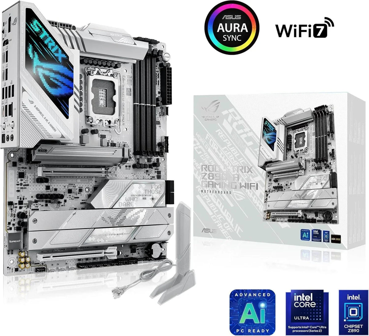 ASUS ROG Strix Z890-A LGA 1851 Gaming WIFI, Advanced AI PC-ready - Anigma