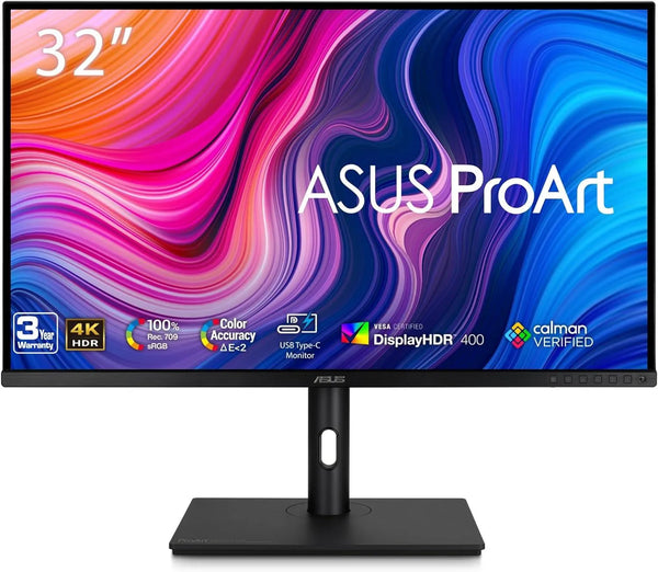 ASUS ProArt PA329CV 32 Inch (3840 x 2160) IPS Flat 60Hz 5MS Professional Monitor - Anigma