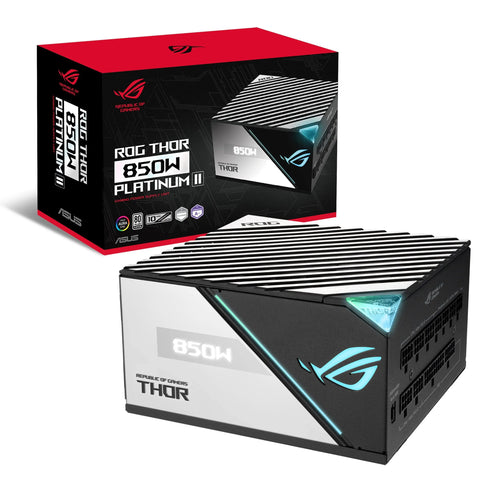ASUS ROG Thor 850W 80 Plus Platinum II PCIE 5.0 Full Modular ATX Power Supply - Anigma