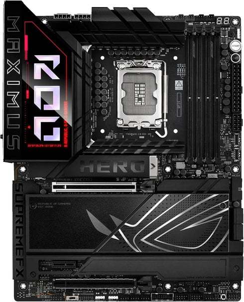 ASUS ROG MAXIMUS Z890 HERO DDR5 LGA 1851 ATX Motherboard Advanced AI PC-Ready - Anigma