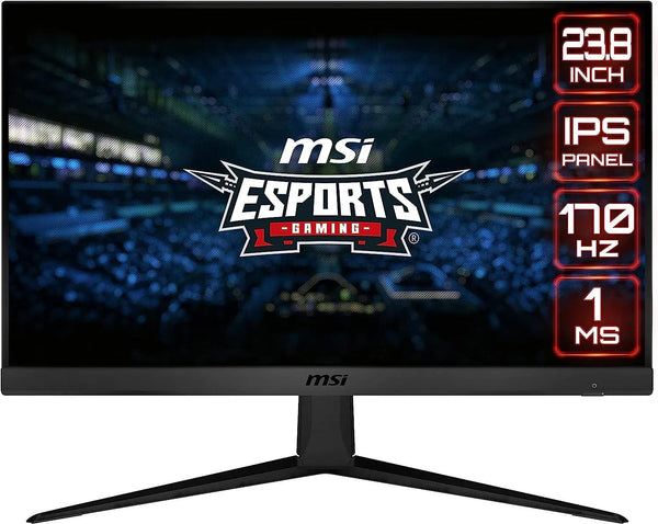 MSI OPTIX 23.8 Inch G2412 (1920 x 1080) IPS Flat 170Hz 1MS Gaming Monitor - Anigma