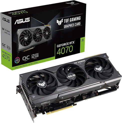ASUS TUF GeForce RTX 4070 Gaming OC Edition 12GB GDDR6X - Anigma