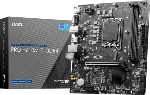 MSI PRO H610M E DDR4 - Anigma