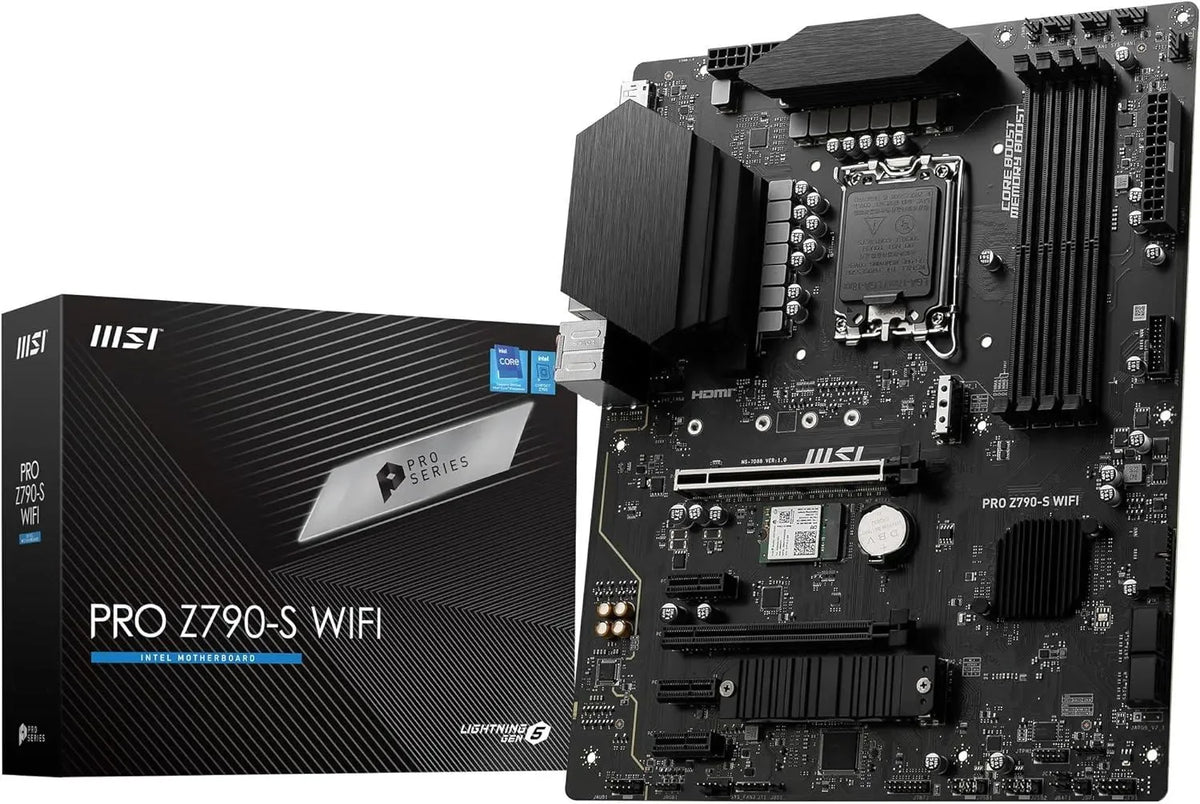 MSI PRO Z790-S WiFi DDR5 (Intel 13th Gen Motherboard) - Anigma