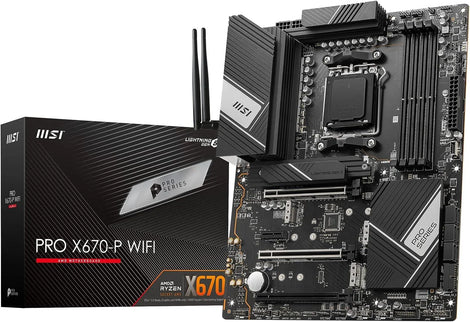 Msi PRO X670 P WiFi DDR5 (AMD AM5 Motherboard) - Anigma