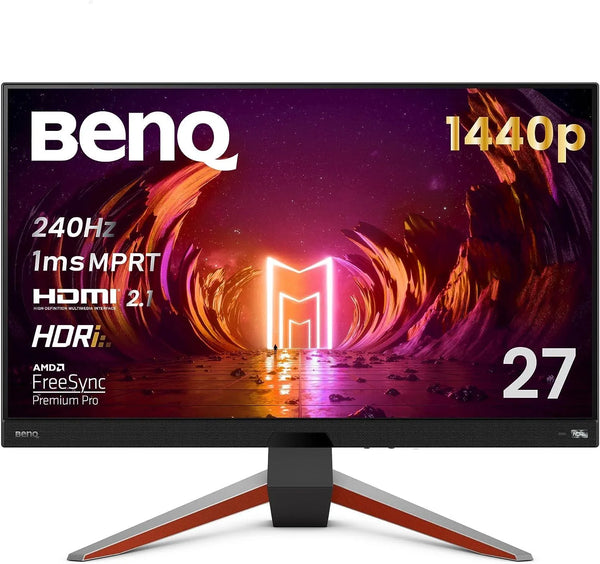 Benq MOBIUZ 27 Inch EX270QM (2560 x 1440) IPS Flat 240Hz 1MS Gaming Monitor - Anigma