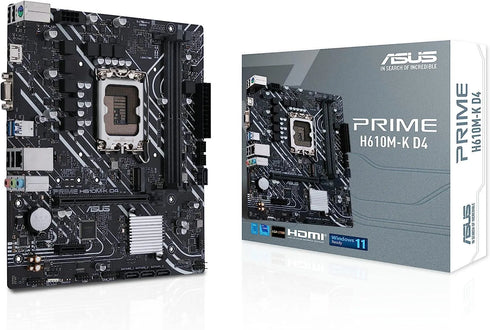 ASUS PRIME H610M K D4 (Intel Motherboard) - Anigma