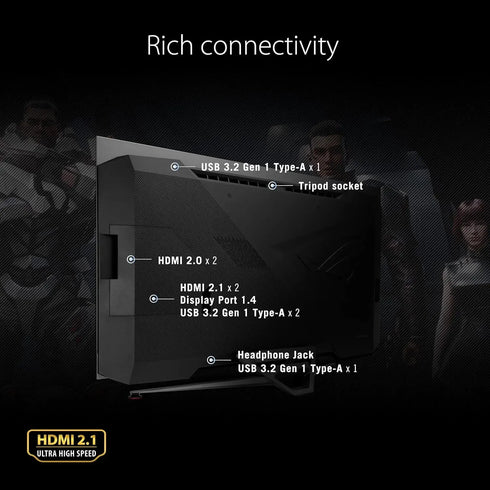 ASUS ROG Swift 41.5 Inch PG42UQ (3840 × 2160) OLED Flat 138Hz 0.1MS Gaming Monitor - Anigma