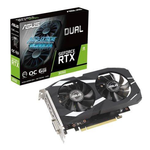 ASUS Dual GeForce RTX 3050 OC Edition 6GB GDDR6 - Anigma