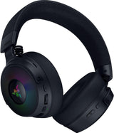 Razer Kraken V4 Pro HyperSpeed Wireless Sensa HD Haptics 397g TriForce Bio-Cellulose 40mm Gaming Headset