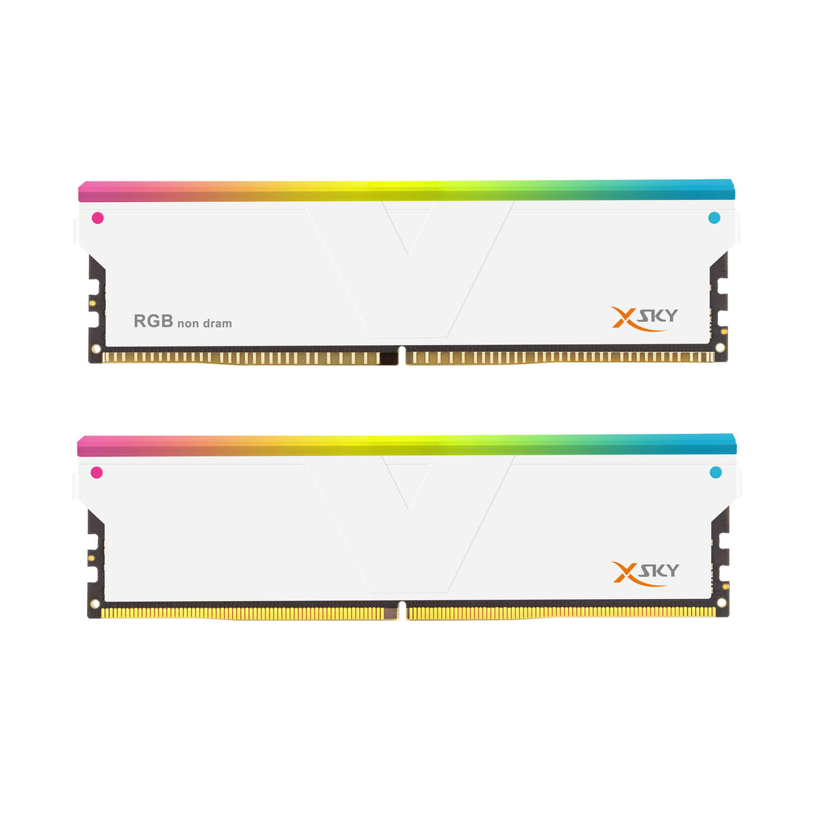 V-Color Manta XSky RGB 16GB + RGB Filler DDR5 6000MT/s White