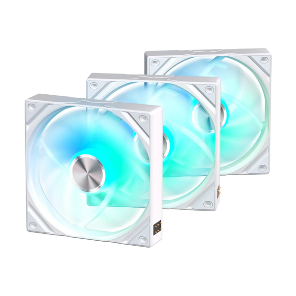 TRYX ROTA SL ARGB 120mm Case Fan White 3-Pack