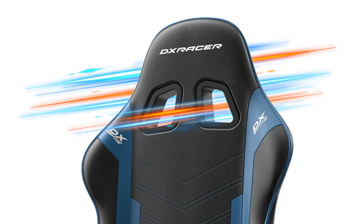 DXRacer Prince Series Gaming Chair Black-Blue