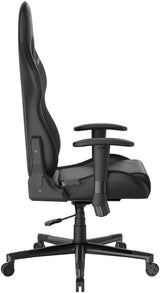 DXRacer P132 Prince Series Gaming Chair | PU Leather | 150kg | 135° Recline | Headrest + Lumbar | Black