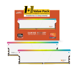 V-Color Manta XSky RGB 16GB + RGB Filler DDR5 6000MT/s CL30 White