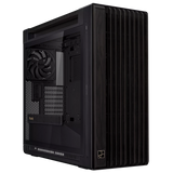 ASUS ProArt PA602 Wood Edition TG Case | Walnut Wood | E-ATX | 440mm GPU | 420mm Rad | USB-C 20Gbps | Modern Black